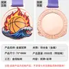 Medalhas de Jogos de Basquete Competição Medalha de Metal Produção Competição Criativa de Basquete Medalhas de Metal Ouro, Prata, Bronze