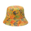 Chapéu de Pescador de Pelúcia com Letra de Cor Nova Outono e Inverno Amazon Transfronteiriço Casual Versátil Quente de Pelo de Coelho Chapéu de Balde Feminino de Inverno