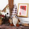 Decoraciones Navideñas Transfronterizas, Muñeco sin Rostro de Gnomo Cafetero Figura Sosteniendo Muñeco de Grano de Café