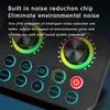 Tarjeta de Sonido para Transmisión en Vivo de Bolsillo Cross-Border Box7 con Empaque e Instrucciones en Inglés, Dispositivo Mágico Estéreo, USB Externo para Computadora