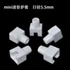 En stock ventas directas mini funda Funda de Cabeza de Cristal Funda para cable de red RJ45 Rojo Amarillo Azul Verde Morado Naranja Blanco Negro gris marrón