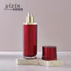 Frasco Dosador de Cosméticos, Frasco de Acrílico de Alta Qualidade com Bomba, Embalagem para Loção de Produtos para Cuidados com a Pele, Frasco de Refil 100ml
