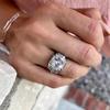 Anillo Ancla Hecheng Vid Trepadora Anillo para Hombre Moderno Vintage ins Frío y de Diseño de Nicho Anillo Más Vendido