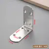 Suporte de Prateleira em Ângulo Inox em L 90 Graus Estrutura de Suporte Reta Conector de Fixação Universal para Guarda-Roupa, Armário, Móveis, Mesas e Cadeiras
