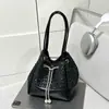 Bolsos Casuales Transfronterizos para Mujer 2026 Primavera Nueva Moda Bolso de Hombro de Moda Bolso de Mano de Gran Capacidad Bolso Cubo