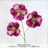 Flores de tulipa artificiais com pétalas que viram, flores artificiais acabadas para decorações de casamento, arranjos de chão, arranjos de flores para sala de estar e itens decorativos