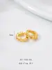 Cuentas Mini de Oro Antiguo Lingote de Oro Nudo Chino Plato de Deseos Auspiciosos Anillo Pequeño Pulsera Pulsera DIY Collar