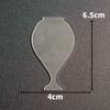 Imán para Refrigerador de Acrílico Ultra Transparente Reino del Cangrejo Imán Creativo de Alta Transparencia para Refrigerador Pegatina Magnética de Acrílico para Refrigerador DIY