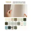 Cortinas personalizadas para oficina con blackout y aislamiento térmico, cortinas para proyectos de edificios de oficinas, cortinas de gancho con perforaciones de alta precisión