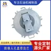 Tapa de registro a prueba de explosiones de 6 garras de acero inoxidable Hubei Huate, tapa de registro a prueba de explosiones de apertura rápida para camión cisterna con brida
