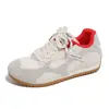 [Personalizado] Sapatos Bn2003 de Malha Respirável Forrest Gump para Mulheres Verão 2025 Novos Sapatos Casuais de Sola Grossa Combinação de Cores Retro