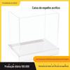 Base Transparente Acrílico Caixa Exibição Rack Armazenamento Rack de Exibição Perna de Mesa Escada Exibição Caixa de Presente Suporte Bandeja Fabricante Placa