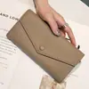 Cartera de mujer Piel Corta Piel de Vaca Billetera para Monedas Plegable Triple Hebilla Superior Piel de Vaca Pequeña Bolsa para Tarjetas Cartera Pequeña