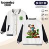 Ropa de Minecraft Chaqueta Niños Creeper Béisbol Camiseta de Manga Larga Ropa Infantil Moda de Primavera y Otoño