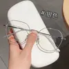 Nuevas gafas de montura grande de alta gama de moda para mujer, perfectas para un look natural, se pueden equipar con lentes graduados, venta al por mayor desde fabricante de Danyang