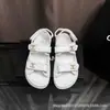 Zapatos de Mujer Transfronterizos para Uso en Exteriores, Zapatos de Playa Slip-On Suaves de Primavera y Verano Estilo Chanel, Zapatos Slip-On de Mujer para Verano, Transpirables