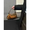 Bolsa Boston Almohada de Cuero Escarchado 2026, Diseño de Nicho, Bolso Versátil, Bolso Cruzado Casual para Hombro