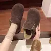 Zapatos Birkenstock Completamente Cubiertos de Venta Caliente 2026 Invierno Nuevo Fieltro de Lana Birkenstock con Forro Polar Deslizables Hebilla Felpa Piel Zapatos de Algodón