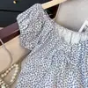 Vestido Francés para Mujer en Verano, Estilo Nuevo, de Alta Gama y Súper Bonito, Estilo Platycodon, Falda Larga Floral de Hada, Ceñidor de Cintura