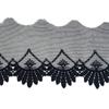 Acessórios de casamento flor tridimensional saia longa de tule material diy bordado de renda 10cm 0225201