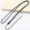 Cuentas de madera de tres vías Marea juego estilo antiguo cuerda colgante de carga alta cuerda trenzada cabestro sándalo jade colgante accesorios diy cuerda para el cuello