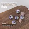 Pedras de Strass K9 para Nail Art de Unha de Pombo, Strass Oval Branco Transparente Super Brilhante de Celebridade da Internet, Bolas de Strass de Nail Art Prontas