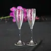 Copa de vino de tallo alto plástico engrosado torre de champán bar copa de champán acrílico apertura boda celebración accesorios celebración