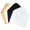Amazon Transfronterizo En Stock Sobres de Papel Kraft Tarjetas de Felicitación Lisas Personalizadas Impresas con Logo Tarjetas de Invitación Selladas Manuscritas
