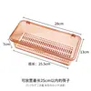 Caja para palillos de cocina, vajilla, caja de almacenamiento, escurridor, jaula alargada para palillos, soporte de plástico a prueba de polvo para palillos de cocina