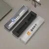 Caja de Regalo Caja de Embalaje de PVC con Logo Imprimible, Caja Transparente de Plástico para Guardar Bolígrafos, Caja de Papel de Fabricante Universal, Regalos de Empresa