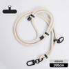 Cordón para teléfono móvil transfronterizo cruzado ajustable para colgar del cuello 8 mm cuerda antipérdida cadena para teléfono móvil junta bandolera venta al por mayor de fábrica