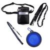 Suprimentos para animais de estimação mais vendidos artefato para corrida/caminhada com cão com faixa refletiva tigela dobrável esportes ao ar livre guia para caminhada com cão