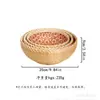 Cesta de bambú importada de Vietnam cesta tejida a mano cesta de almacenamiento cesta de frutas cesta decorativa para el hogar decoración cesta de almacenamiento para la cocina