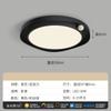 Lámpara de Techo Italiana Normcore Lámpara Principal para Sala de Estar LED Negra Elegante Creativa Simple Creativa Protección Ocular Lámpara de Habitación para Dormitorio Principal