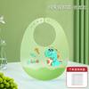 Baberos Impermeables para Bebé para Comer, Baberos de Silicona para Alimentar a Bebés y Niños Pequeños, Baberos Especiales para Alimentar