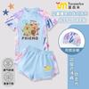 Kapibala Kidsren Traje de Baño Infantil Niñas 2025 Nuevo Dividido Traje de Baño para Bebé Verano Niñas Secado Rápido Protección Solar Traje de Baño