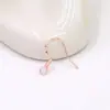 Ganchos para Orejas de Plata de Ley 925, Pendientes, Accesorios para Ganchos de Orejas, Colgantes para Orejas, Pendientes Dorados Hechos a Mano DIY, Accesorios para Joyería Semi-terminados al por Mayor