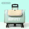 Bolsa para Cachorro Carrinho Portátil para Pet Caixa de Transporte Mochila Portátil de Grande Capacidade Portátil Dobrável Bolsa de Ombro Único para Cachorro Bolsa para Pet