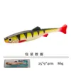 Pesca Marítima Artificial Cebo Blando Grande 19Cm/63G Transfronterizo Temu Cebo de Pesca Trolling Barco Ojo de Pez 3D Señuelo de Pesca Marítima Cebo Blando
