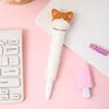 Bolígrafo Creativo de Dibujos Animados para Descomprimir Memoria Super Suave Lindo Bolígrafo de Descompresión Dibujos Animados Material de Oficina de Aprendizaje Bolígrafo de Gel para Descomprimir