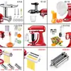 Accesorios KitchenAid máquina de chef prensa para pasta KA kaishanyi batidora fideos caseros rebanador de acero inoxidable