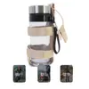 Bolsa de cubierta para botella de agua de cinta ajustable para exteriores, bolsa de cintura táctica MOLLE para taza de agua, portabotellas, accesorios para mochila, bolsa colgante