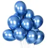 Set de globos de colores metálicos de 120 piezas 10 pulgadas Set de decoración de cumpleaños cadena de globos fiesta boda metálico vintage