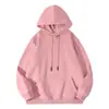 Sudadera de Algodón Puro de Invierno con Logo Personalizado Ropa de Trabajo Sudadera con Capucha y Forro Polar Pulóver Cuello Redondo Camisa para Reunión Anual Uniforme de Clase