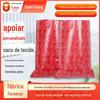 Atacado Coração Vermelho Impressão Colorida Express Saco Tecido Saco Têxtil Doméstico Colcha Embalagem Saco Brinquedo de Pelúcia Revestido À Prova D' Água Snakeskin Bag