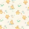 Tela de Algodón y Lana Cepillada Peinada Doble Cara 40S Tipo a Tela Estampada de Dibujos Animados 205cm Tela de Punto de Algodón Puro para Bebé