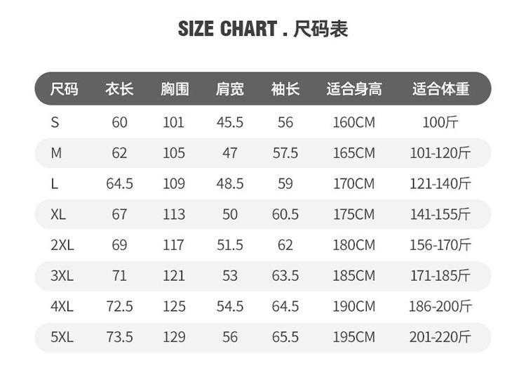5-尺码参数-需要修改