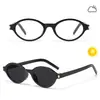 Gafas Nerd de Montura Pequeña Ovalada para Mujer, Inteligentes Fotocromáticas, Modernas, Versátiles, Anti Luz Azul, Protectoras, Gafas sin Graduación
