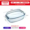 Bandeja para Hornear de Horno de Microondas, Bandeja Especial para Hornear de Vidrio de Borosilicato Alto, Plato Doméstico Resistente al Calor para Cocinar Pescado al Vapor en Horno de Microondas con Tapa
