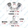 Porca borboleta de aço inoxidável 316 M3M4M5M6-M12 borboleta \ porca chifre \tampa de rosca DIN315